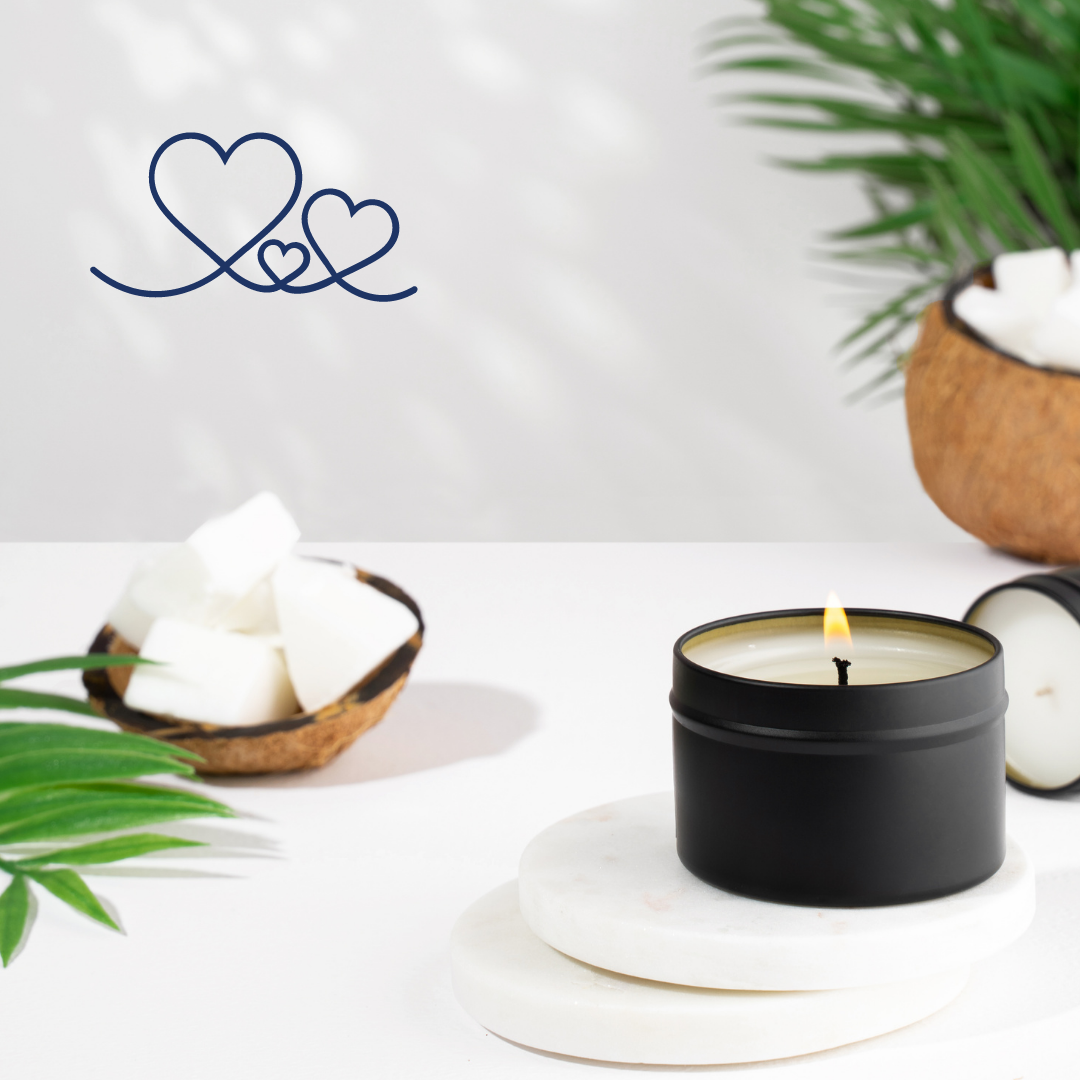 Organic Coconut Wax Tea Light Candles - Pack of 100